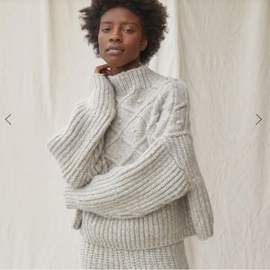 Lunya Chunky Wool Pullover Sweater XS/S